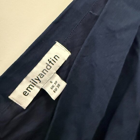 Emily and Fin Playful Parrots Dress Swing with Pockets, Size S / UK 10 - Picture 3 of 6